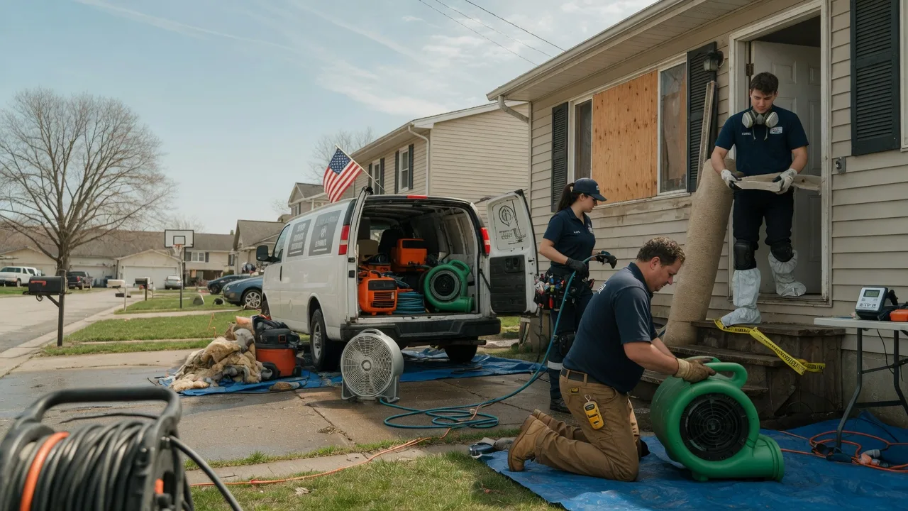 Water Damage Restoration in West Milton, OH near me